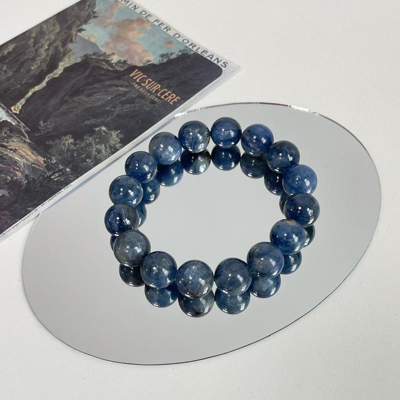 Blue Crystal Bracelet - Natural Energy&Handmade