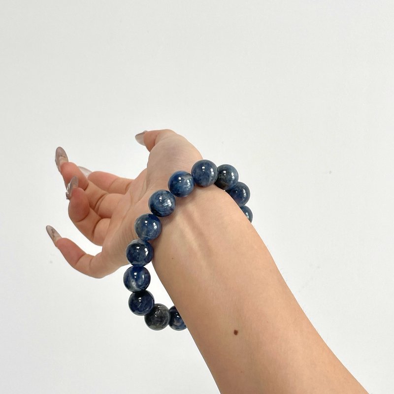 Blue Crystal Bracelet - Natural Energy&Handmade