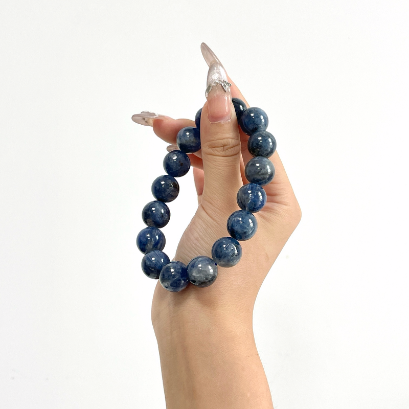 Blue Crystal Bracelet - Natural Energy&Handmade
