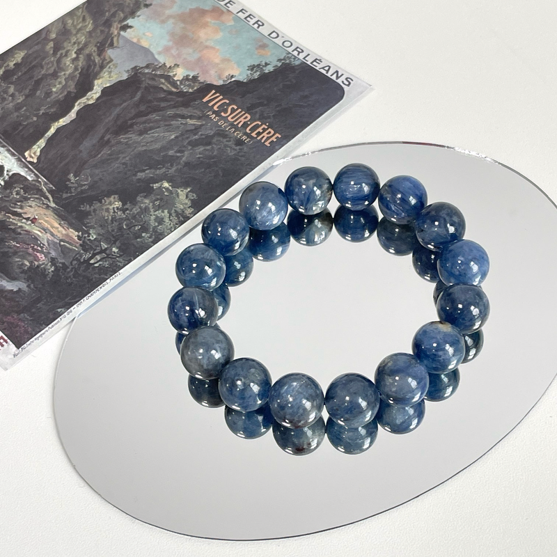 Blue Crystal Bracelet - Natural Energy&Handmade