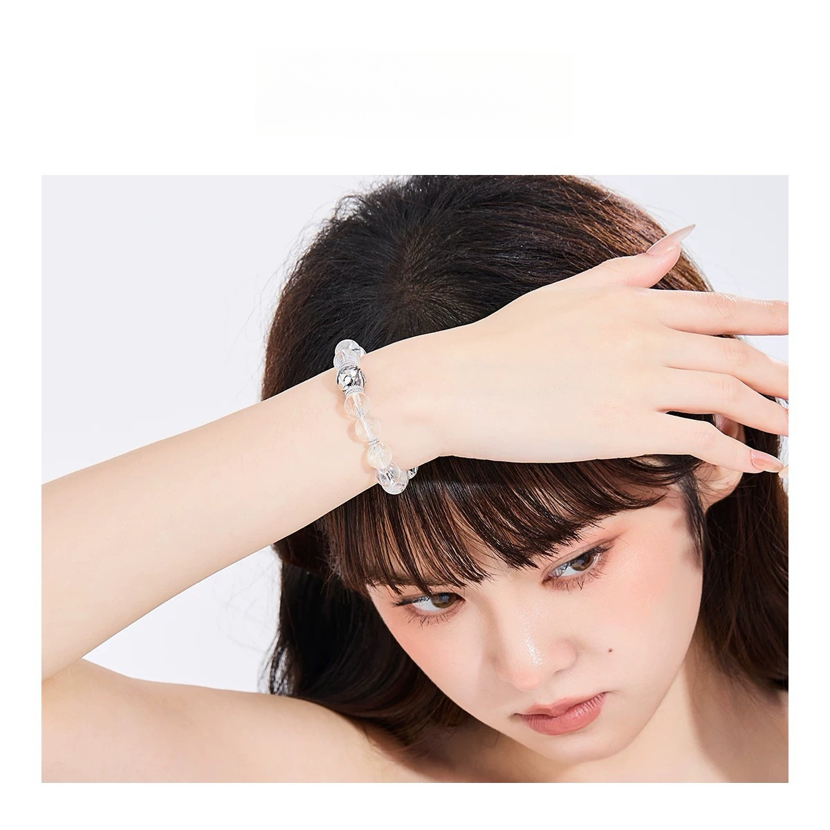 White Crystal Purifying Negative Energy Bracelet - Natural Energy&Handmade