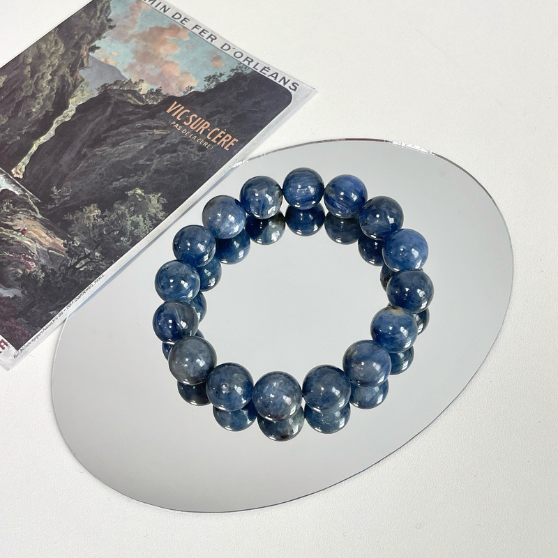 Blue Crystal Bracelet - Natural Energy&Handmade