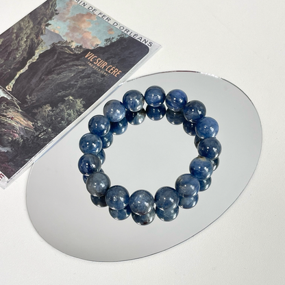 Blue Crystal Bracelet - Natural Energy&Handmade