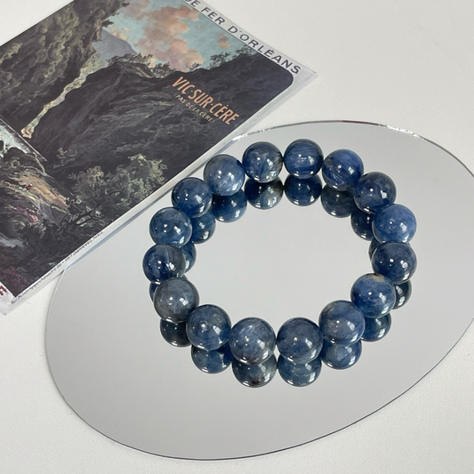 Blue Crystal Bracelet - Natural Energy&Handmade