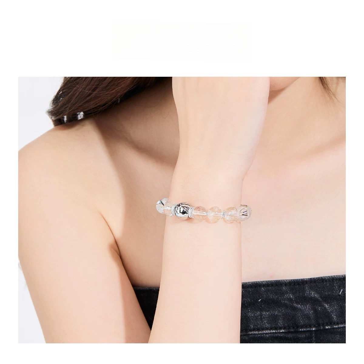 White Crystal Purifying Negative Energy Bracelet - Natural Energy&Handmade